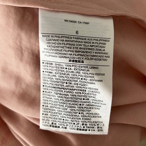 Banana republic soft pink flowy midi dress - Picture 5 of 5